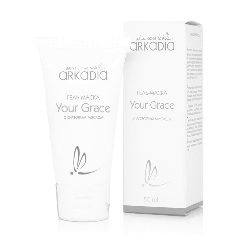 Гель-маска с розовым маслом Your Grace