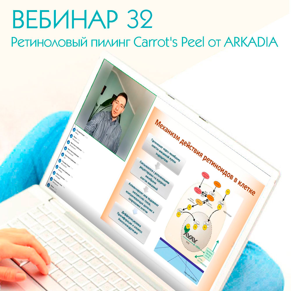 Ретиноловый пилинг Carrot's peel от ARKADIA